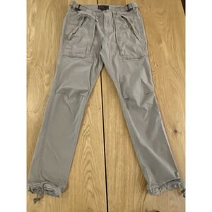 Abercrombie & Fitch Cargo Pants Men's 30 Tan Military Tactical RN75654 Slim